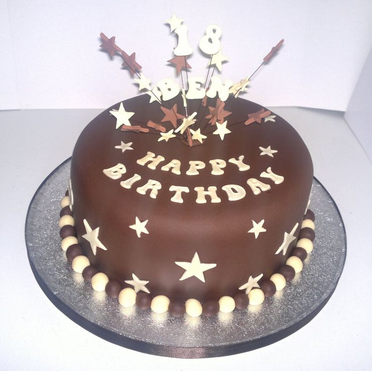 Chocolate Birthday Cake Ideas for Men
