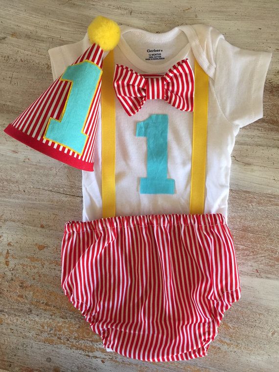 Circus First Birthday Outfit