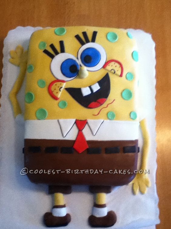 Coolest Spongebob Birthday Cake Idea