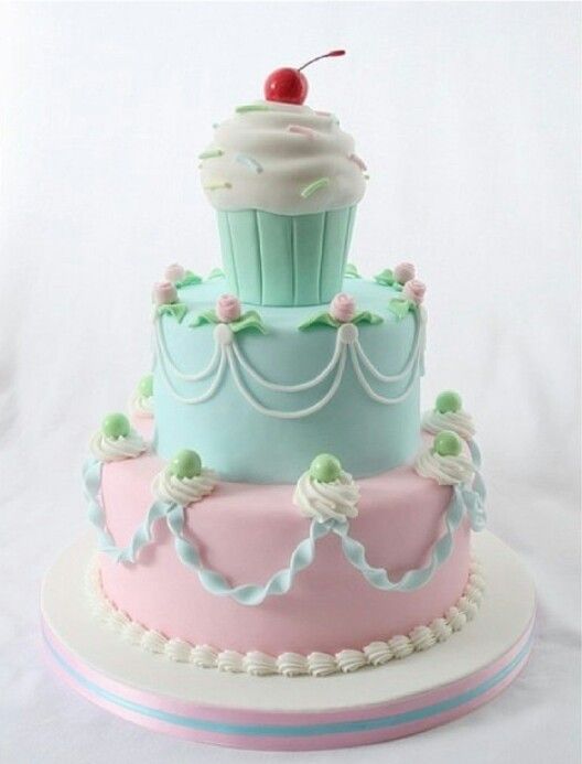 Cupcake Birthday Cake