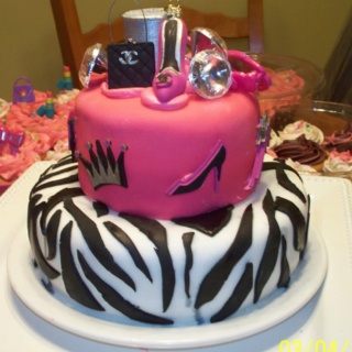 Diva Birthday Cake