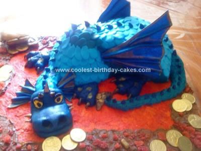 Dragon Birthday Cake