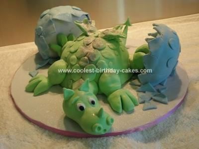 Dragon Birthday Cake