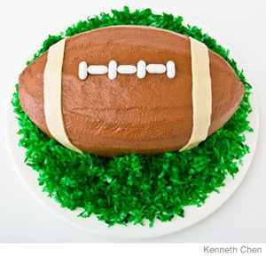 Easy Football Cake