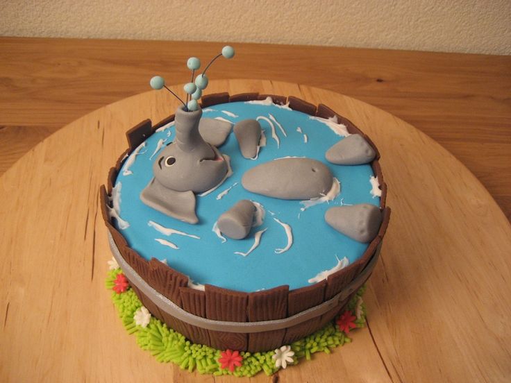 Elephant Birthday Cake