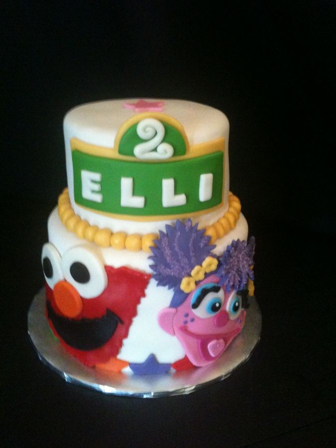 6 Photos of Elmo Birthday Cakes For 3rd