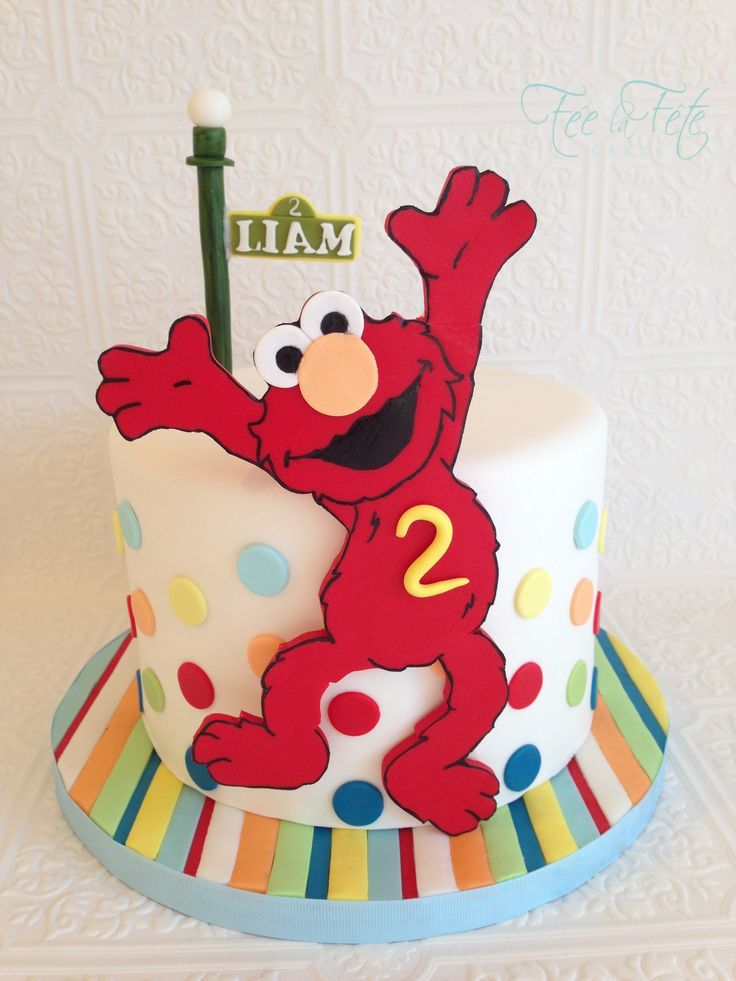 Elmo Birthday Cakes for Girls