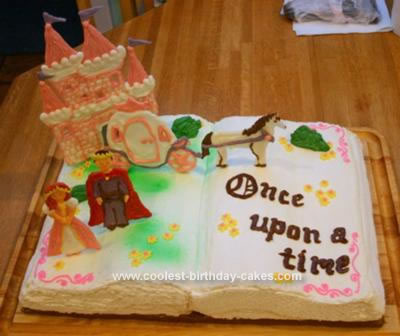 Fairy Tale Book Birthday Cake