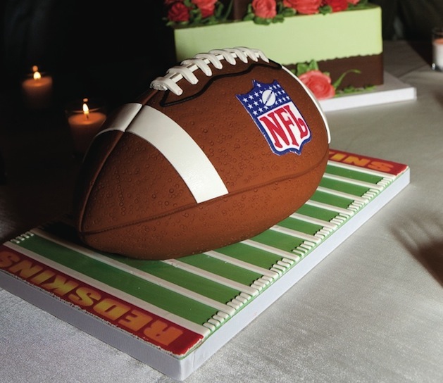 Football Grooms Cake