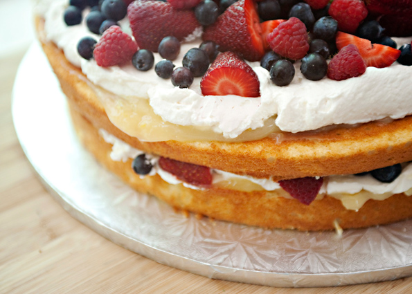 Fruit Basket Cake Recipe