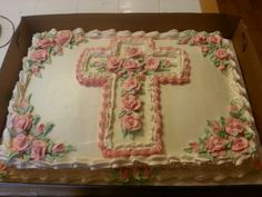 Funeral Reception Cake