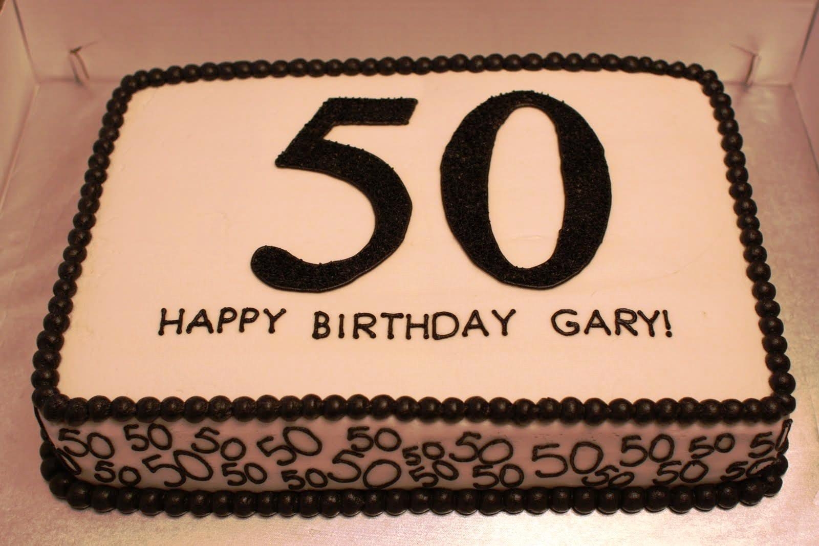 Funny 50th Birthday Cake Ideas for Men