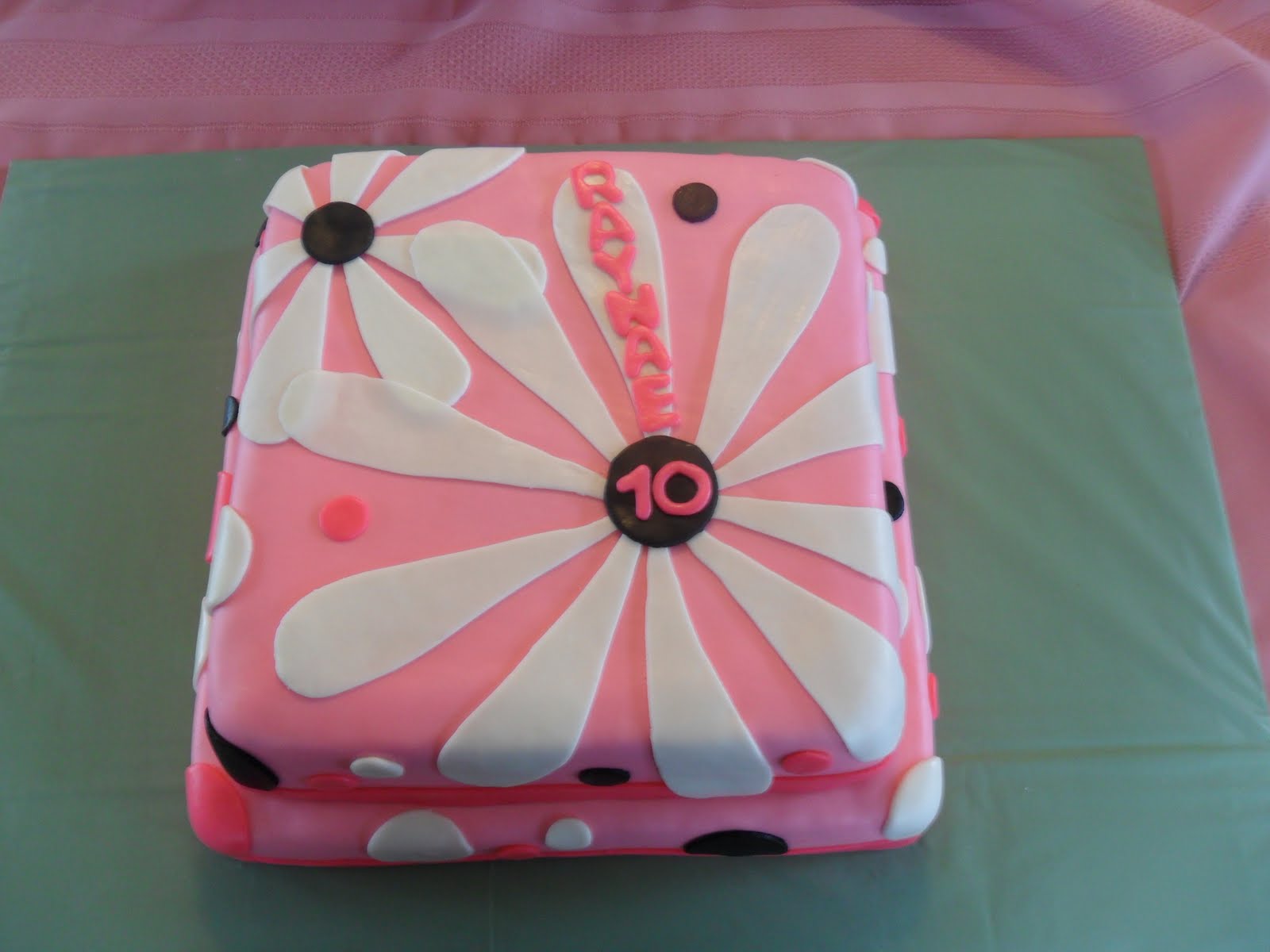 Girls 10th Birthday Cake