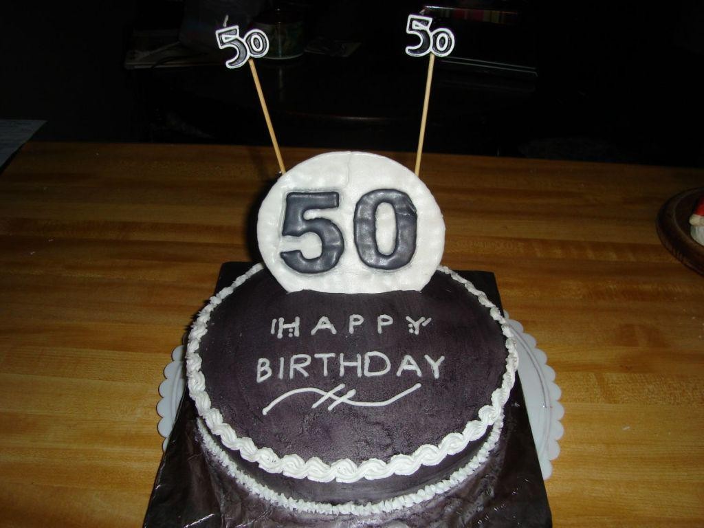 Happy 50th Birthday Cakes for Men