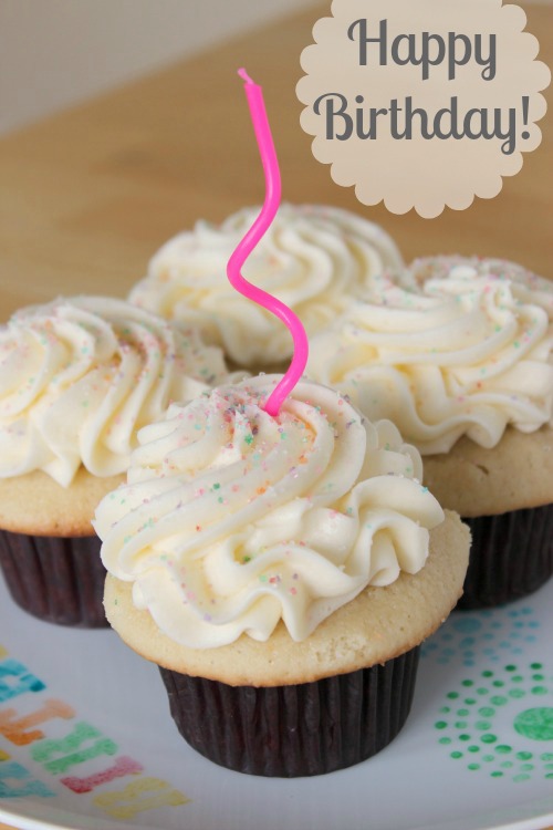 Happy Birthday Cupcake Ideas