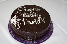 Happy Birthday David Cake