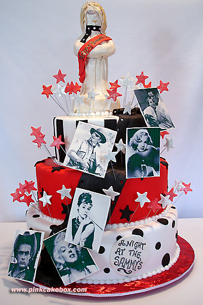 Hollywood Themed Sweet 16 Cake