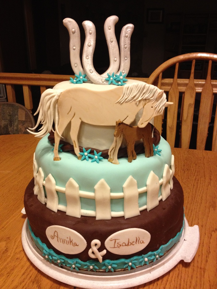 Horse Birthday Cake