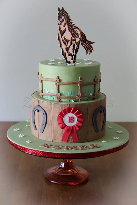 Horse Birthday Cake