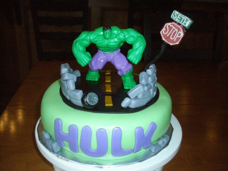 Hulk Birthday Cake Ideas