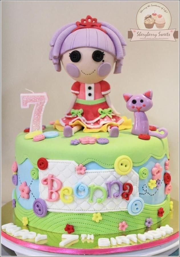 Jewel Sparkle Lalaloopsy Cake