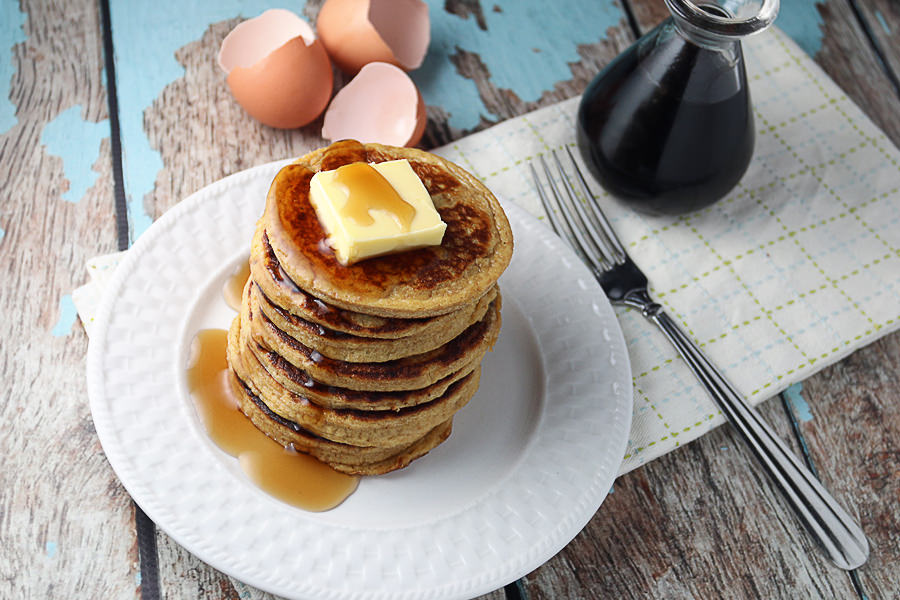 Low Carb Peanut Butter Pancakes