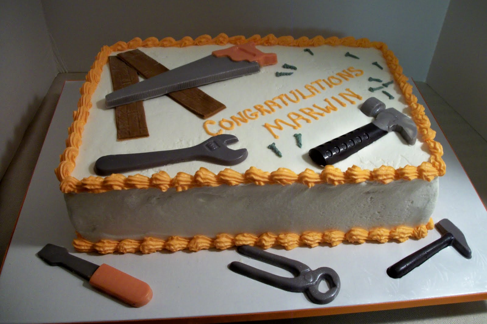 Men Tools Birthday Cakes