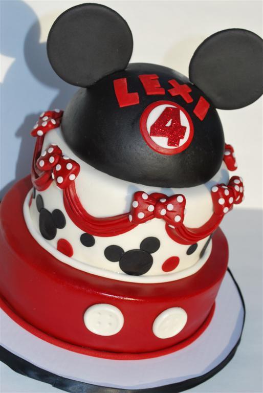 Mickey Mouse Birthday Cake