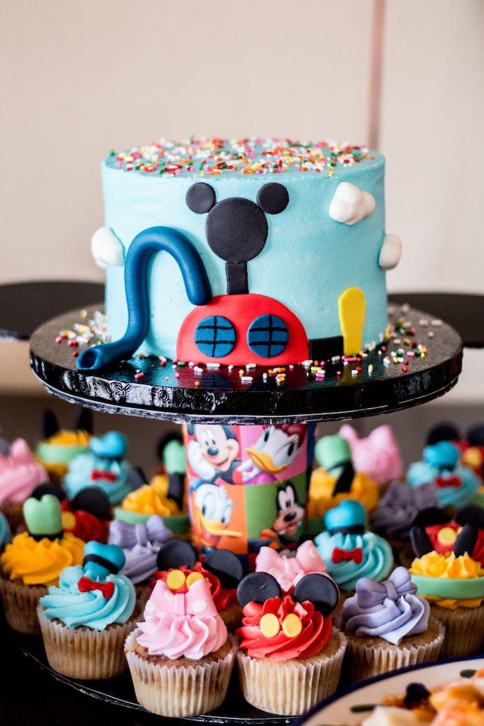 Mickey Mouse Clubhouse Birthday Cake Ideas