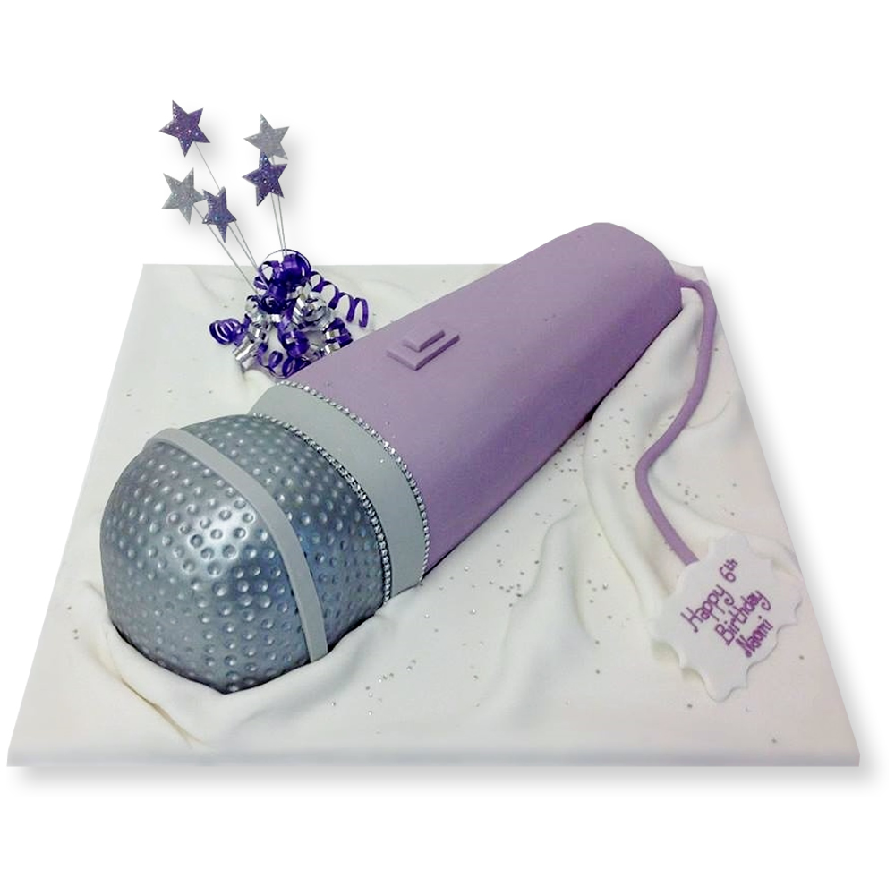 11 Photos of Microphone Birthday Cakes For Girls