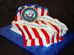 Military Retirement Cake