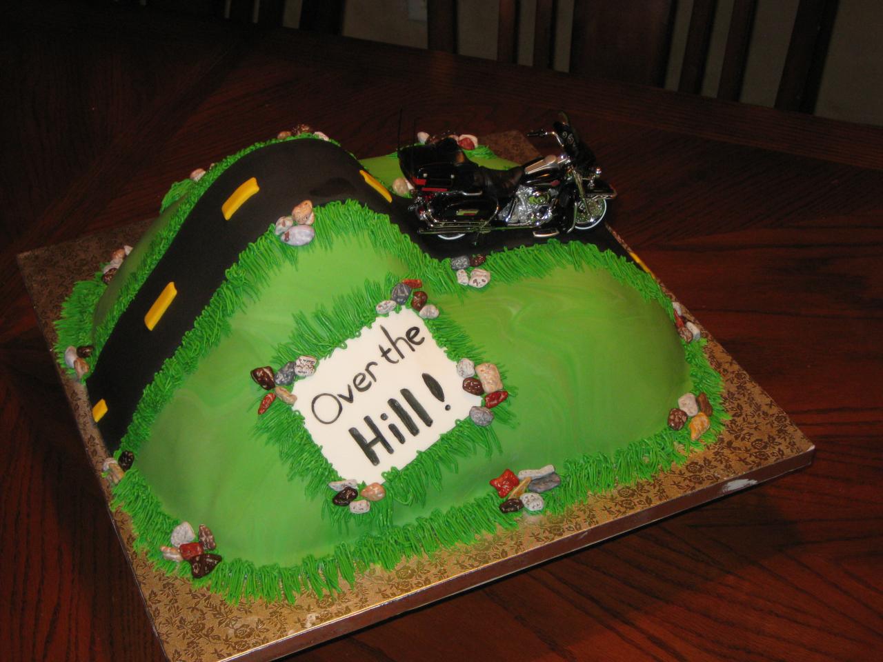 9 Photos of Over The Hill Birthdays Sheets Cakes Idea