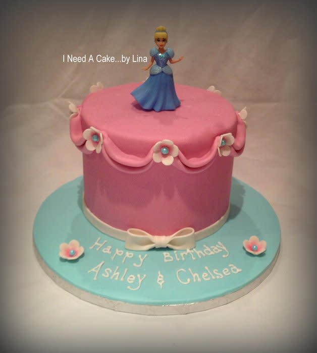 Pink Cinderella Cake