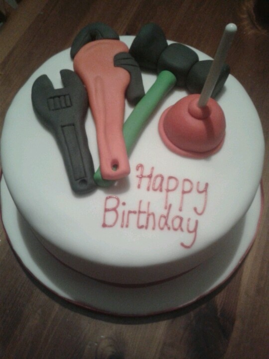 Plumbers Tools Cake