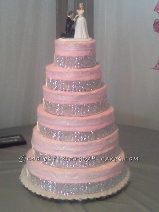 8 Photos of Homemade Birthday Cakes Pink