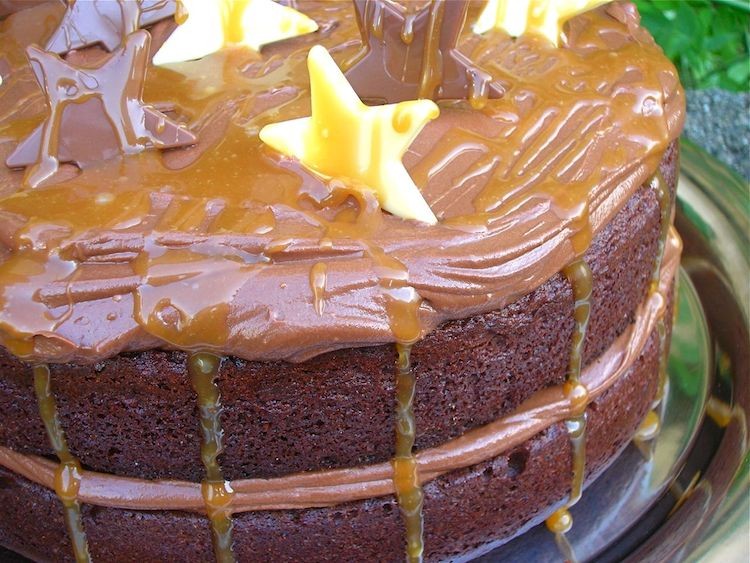 Salted Caramel Chocolate Cake