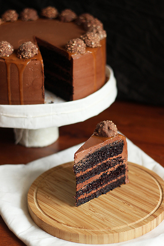 Salted Caramel Chocolate Cake