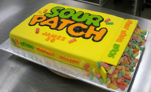 Sour Patch Kids Cake