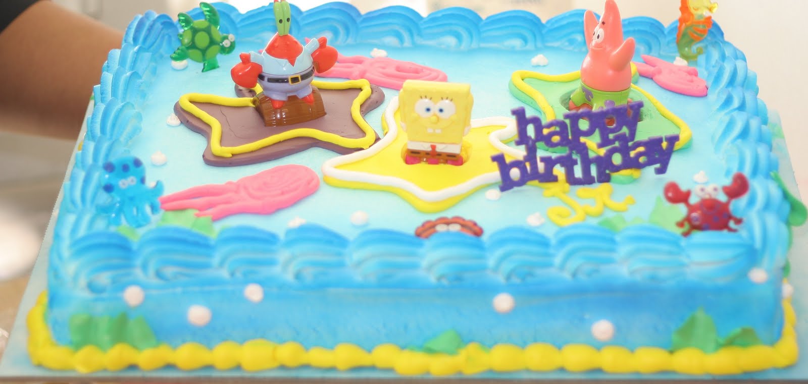 Spongebob Birthday Cake