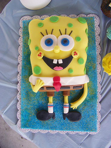 Spongebob SquarePants Birthday Cake