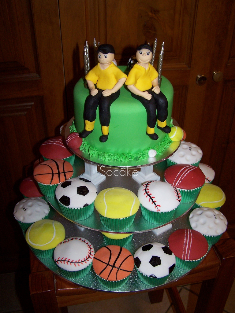 Sports Birthday Cake