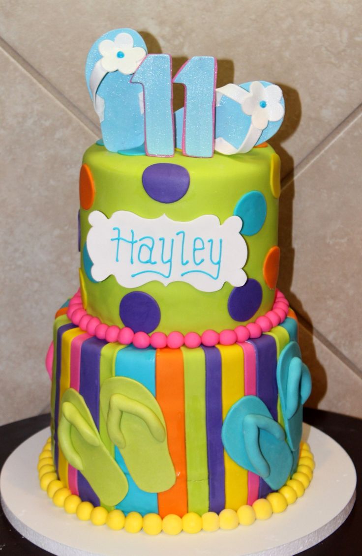 13 Photos of Summer Theme Birthday Sheet Cakes