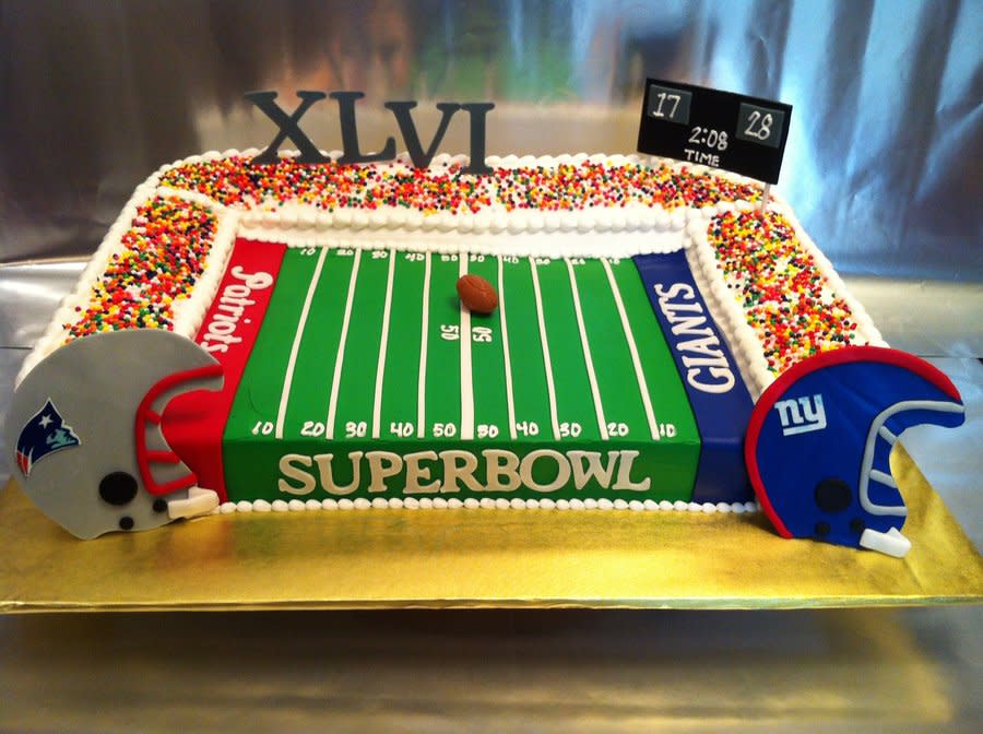 Super Bowl Cake