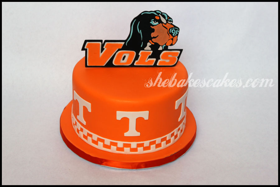 Tennessee Vols Birthday Cake