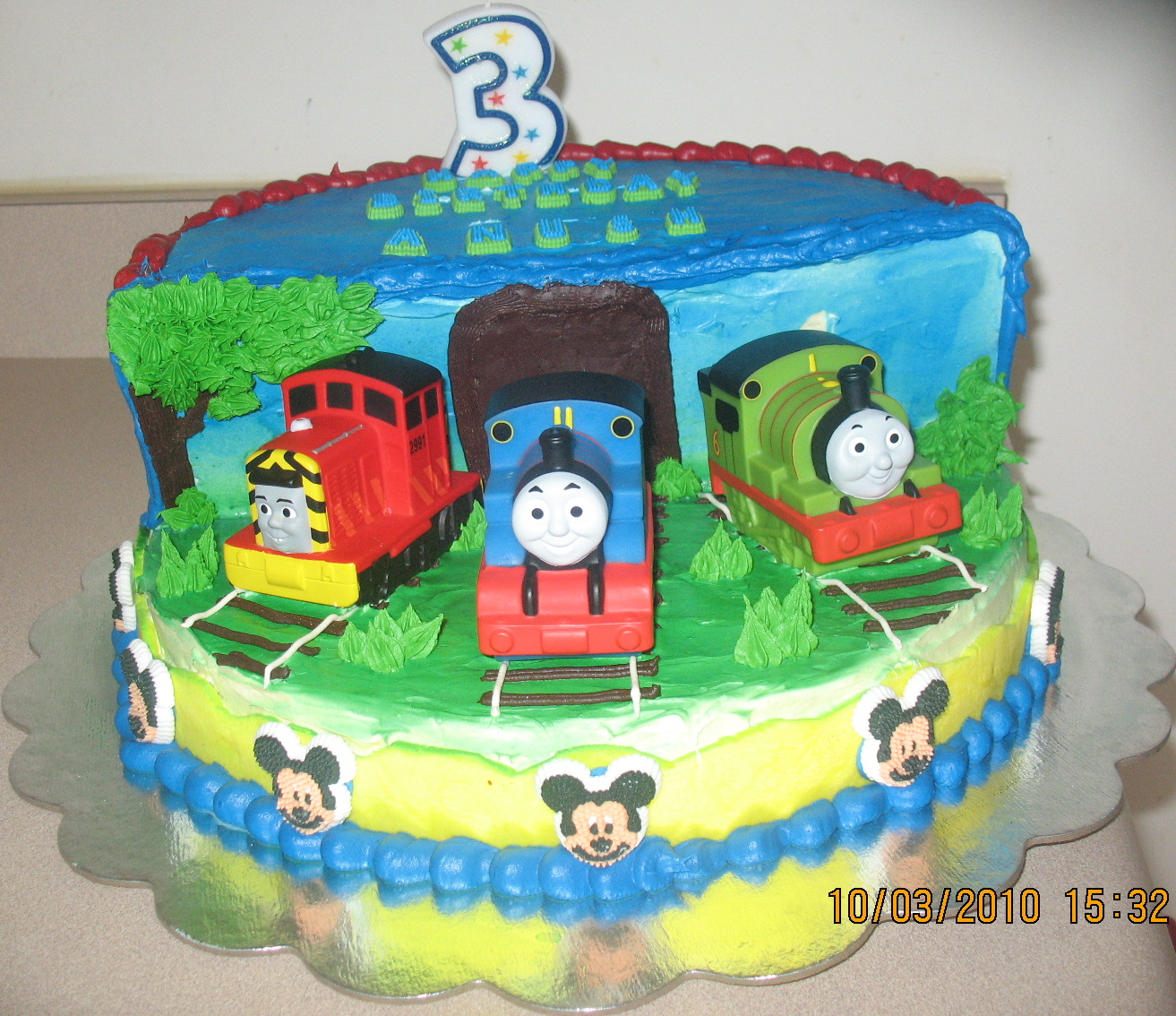 Thomas Train Birthday Cake