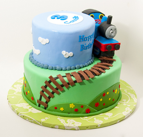 Thomas Train Birthday Cake