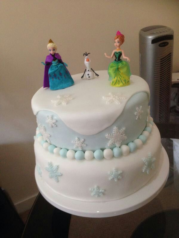 Tier Birthday Cake Frozen