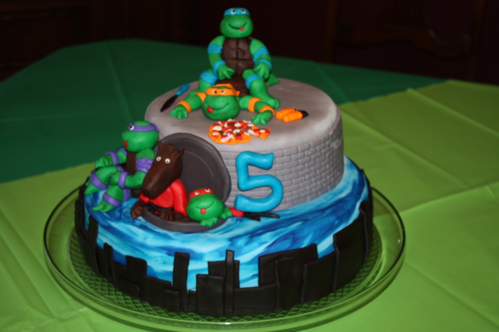 Walmart Ninja Turtle Birthday Cake