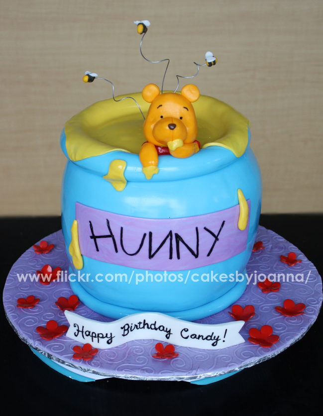 Winnie the Pooh with Honey Pot Cake