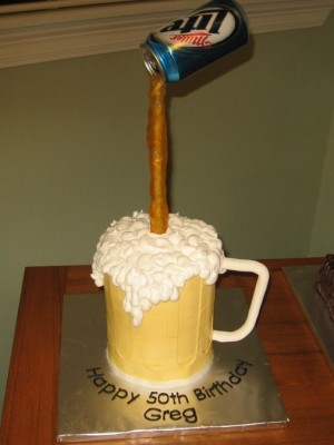 Beer Birthday Cake Ideas